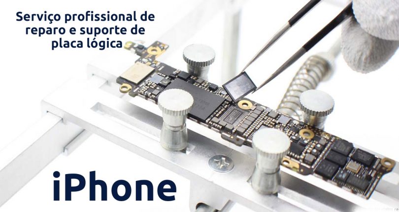 Reparo de placa lógica de iphone rj