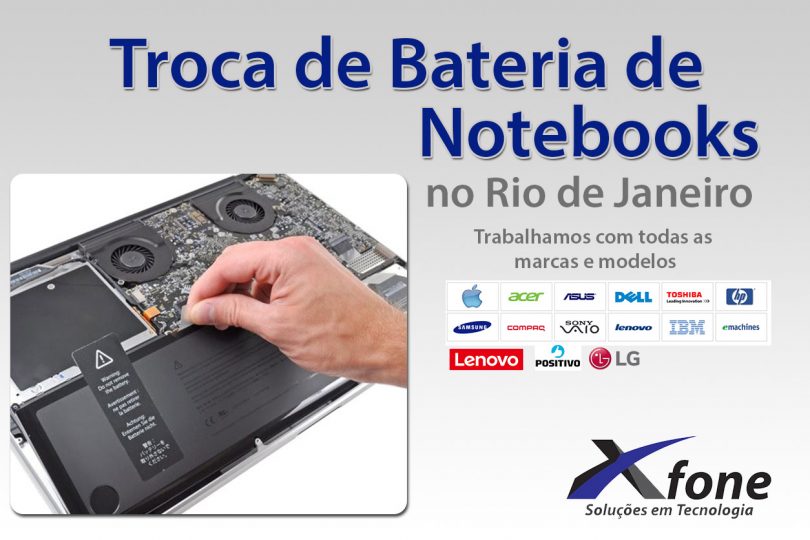 troca de bateria de notebooks no rio de janeiro