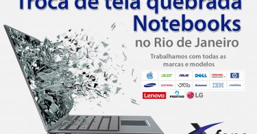 troca de tela quebrada de notebook no rio de janeiro